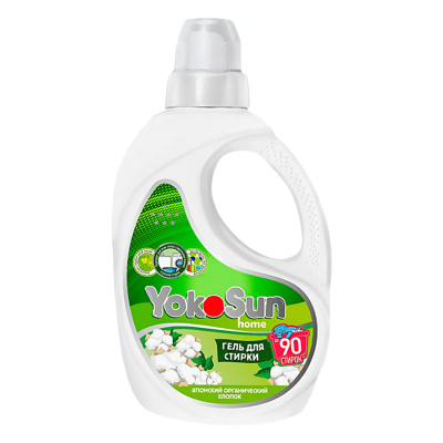 Гель для стирки Японский органический хлопок 2.1 л Yokosun 1